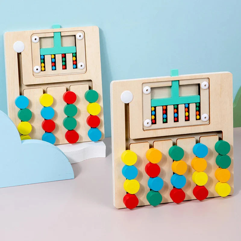 Jeu de Puzzle en Bois Interactif pour Enfants 1