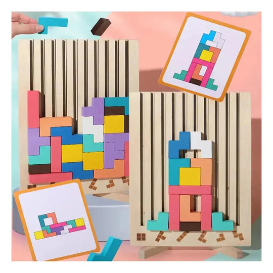 Jeu de Puzzle en Bois pour Enfants 4
