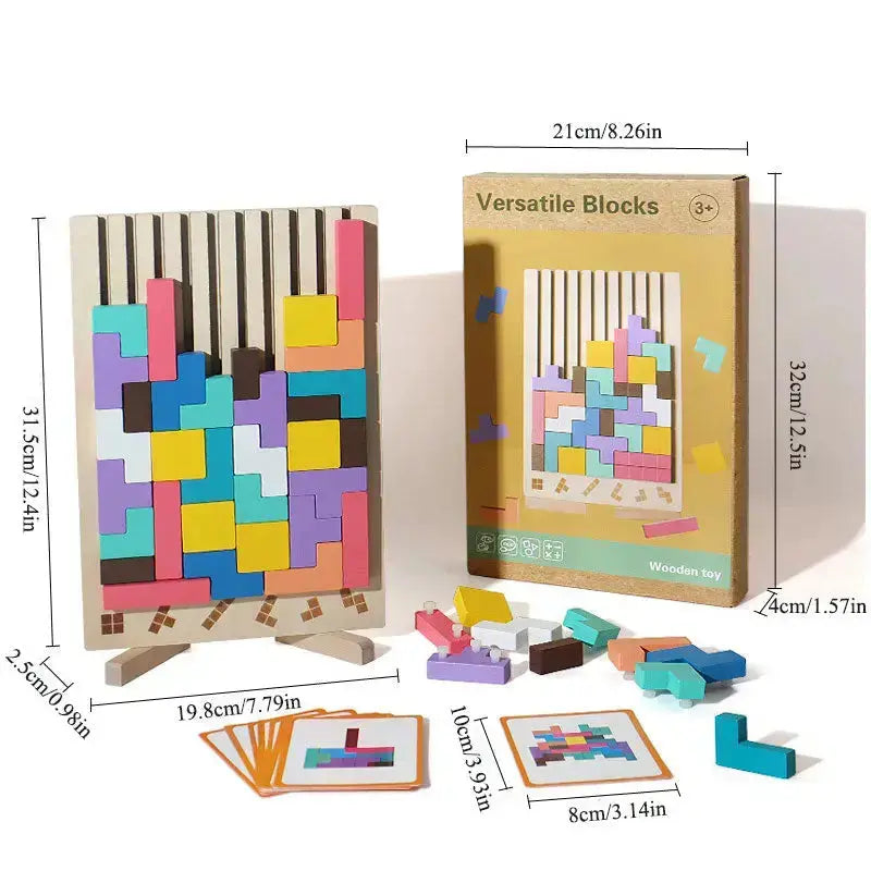 Jeu de Puzzle en Bois pour Enfants 7
