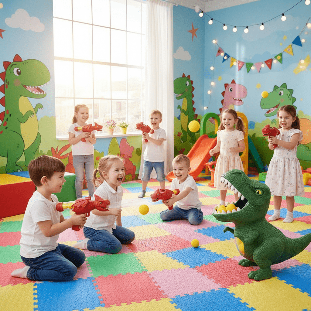 Jeu de Tir Dinosaures DINOPOP BLASTER pour Enfants 1