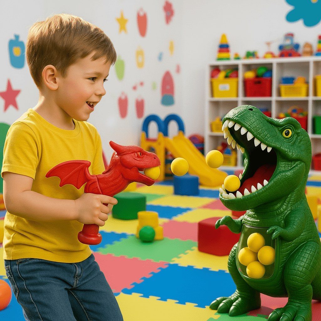 Jeu de Tir Dinosaures DINOPOP BLASTER pour Enfants 2