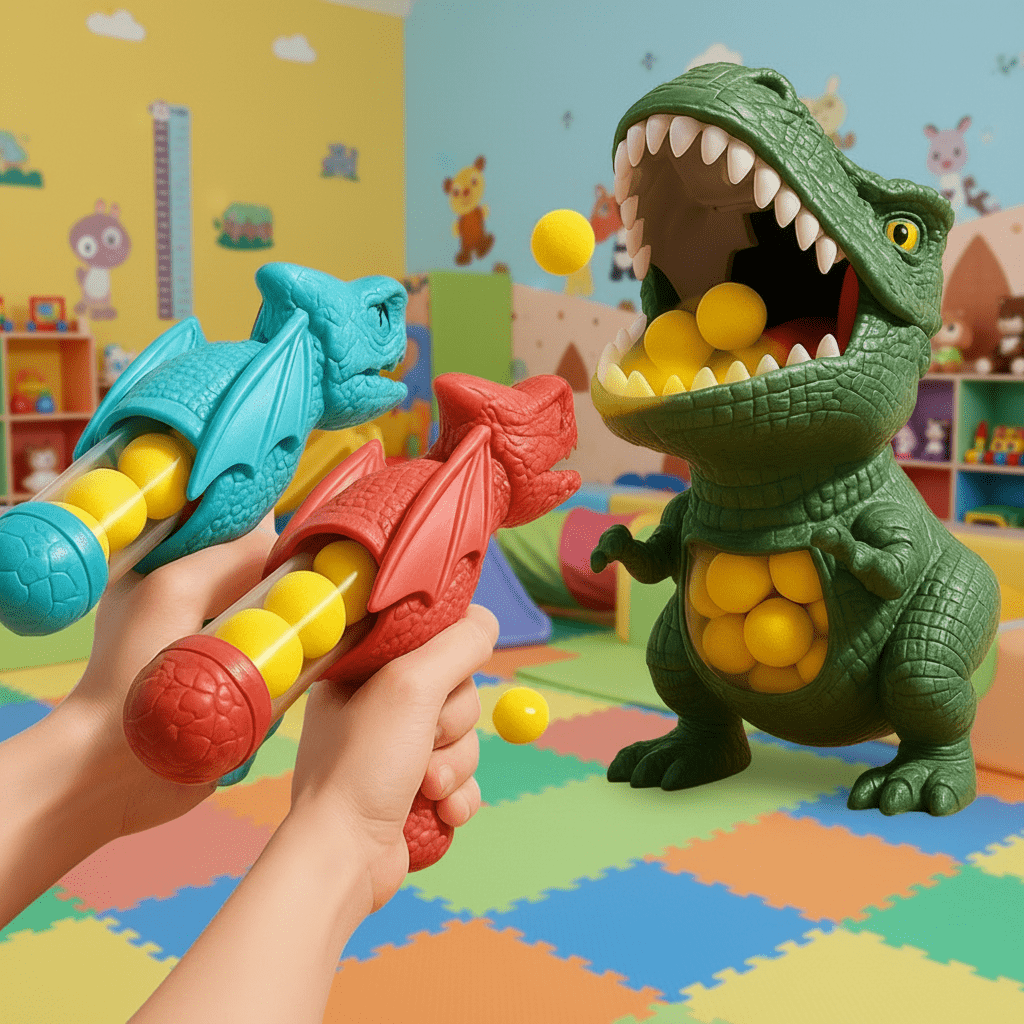 Jeu de Tir Dinosaures DINOPOP BLASTER pour Enfants 4