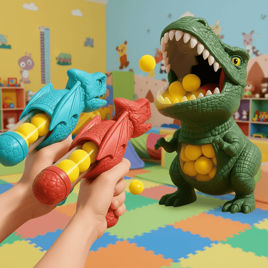 Jeu de Tir Dinosaures DINOPOP BLASTER pour Enfants 4