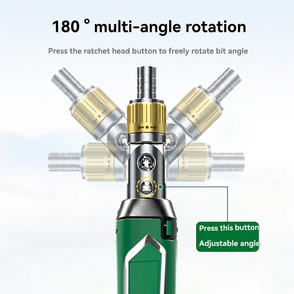 Jeu de Tournevis Multi-Angles 14 en 1 4