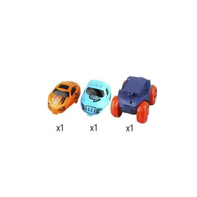 Jeu de Voiture Magnétique pour Enfants Modulable et Lumineux 10
