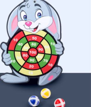Jeu de fléchettes créatif pour enfants 0
