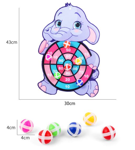 Jeu de fléchettes créatif pour enfants 1