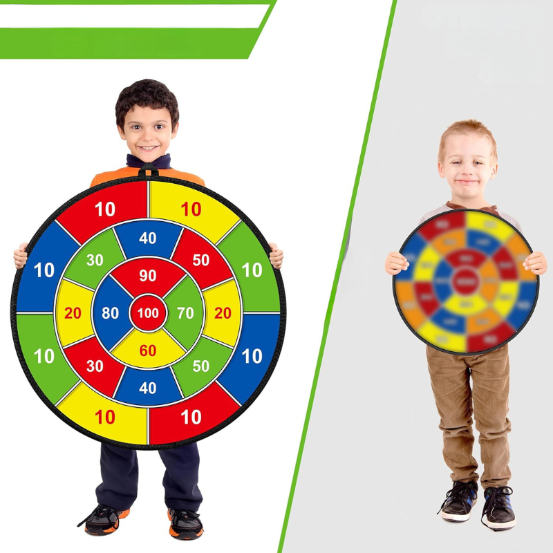 Jeu de fléchettes pour enfants avec cibles double face 5