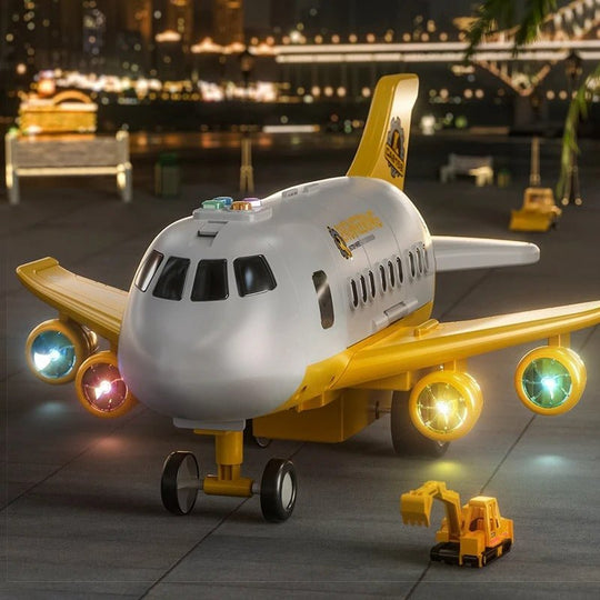 Jouet Avion Interactif pour Enfants avec Lumières Clignotantes 0
