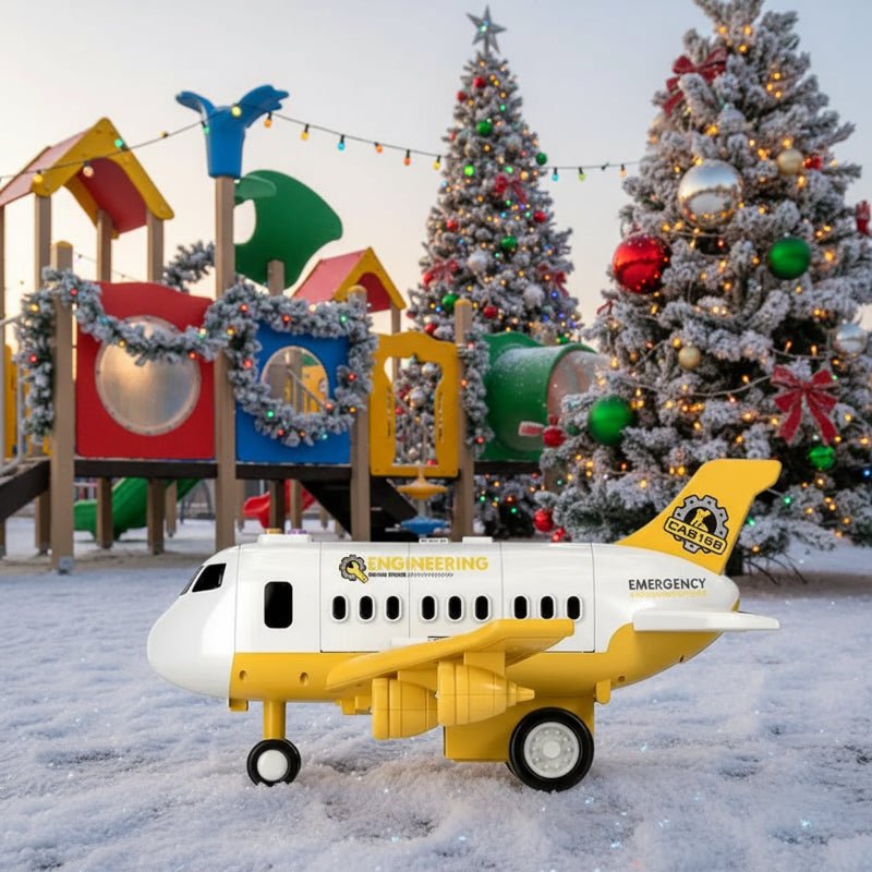 Jouet Avion Interactif pour Enfants avec Lumières Clignotantes 1