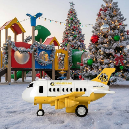 Jouet Avion Interactif pour Enfants avec Lumières Clignotantes 1