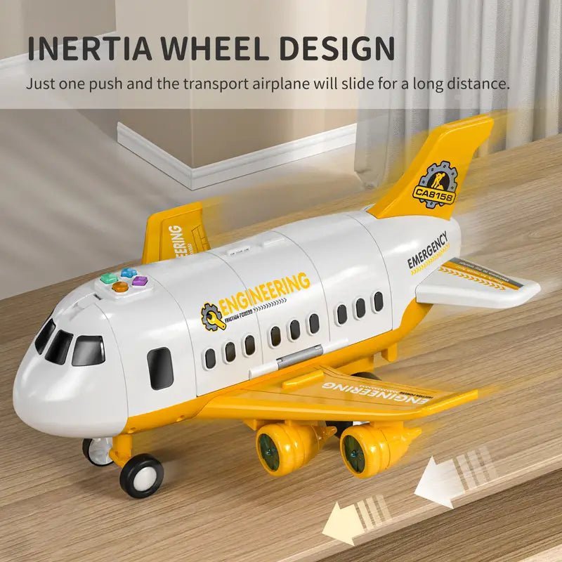Jouet Avion Interactif pour Enfants avec Lumières Clignotantes 3