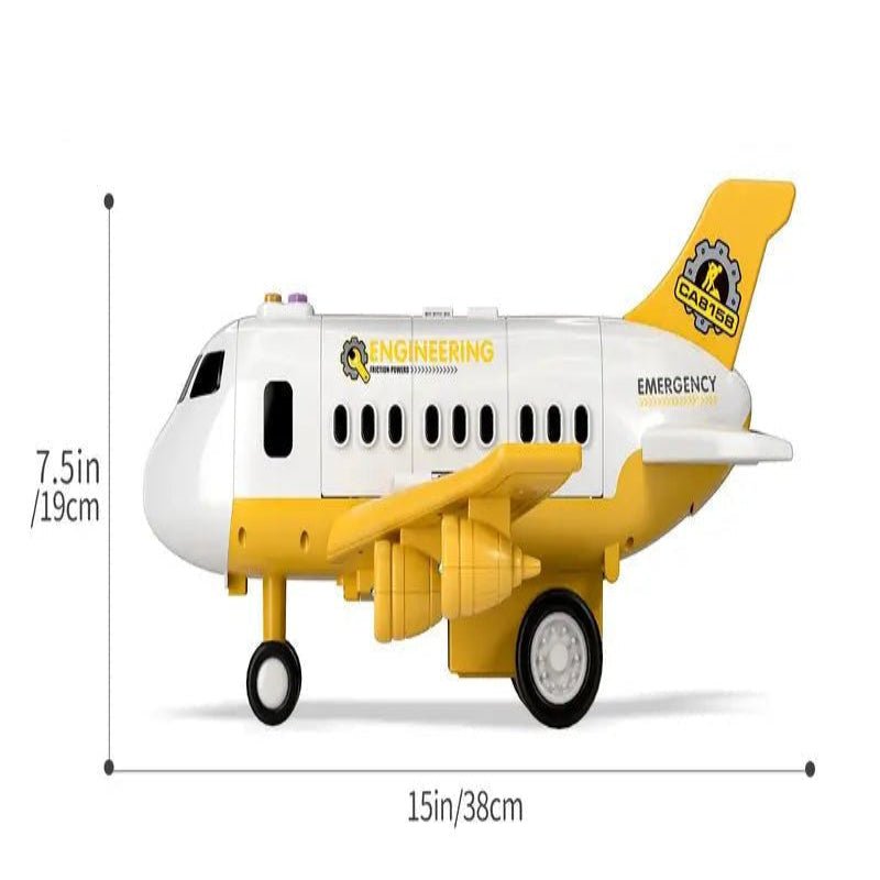 Jouet Avion Interactif pour Enfants avec Lumières Clignotantes 5