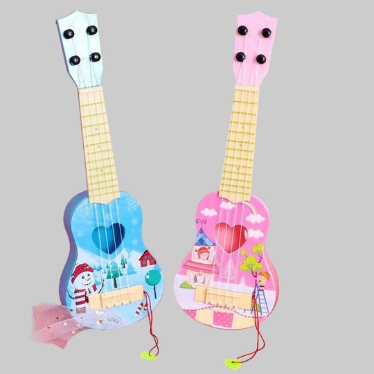 Jouet Bebe Musical Ukulélé Coloré Pour Enfants 0