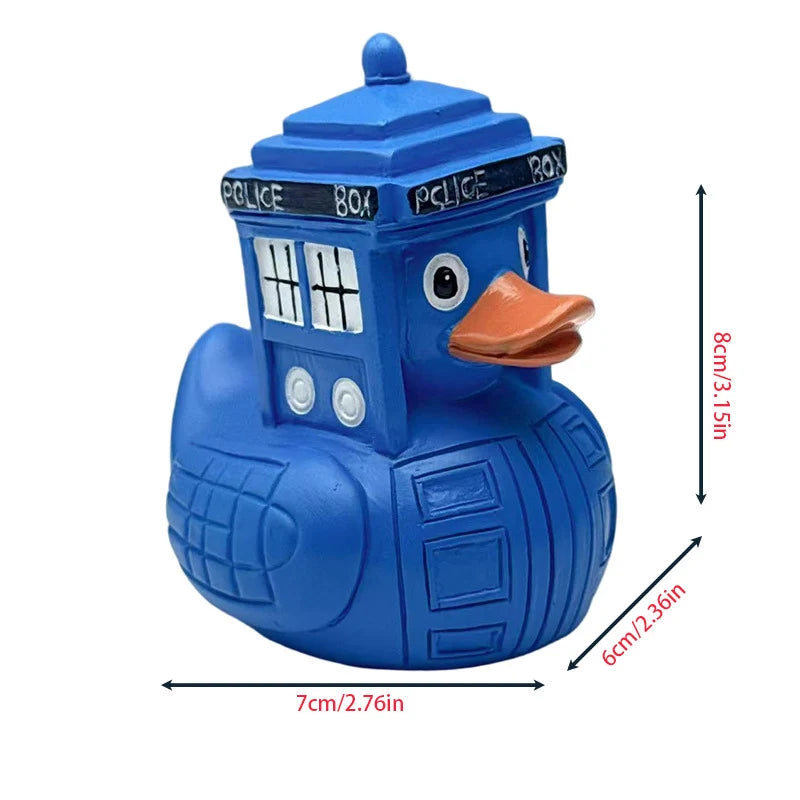 Jouet Canard en Caoutchouc Thème Police pour Enfants 0