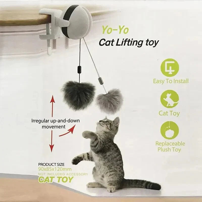 Jouet Électronique Interactif pour Chat avec Boule Rotative 1