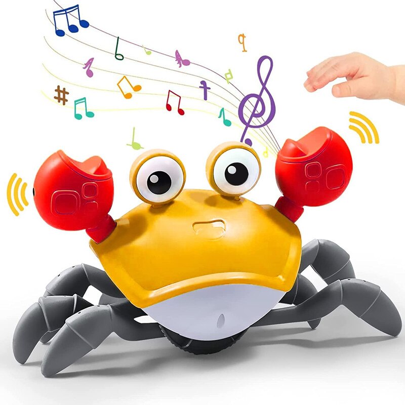 Jouet Interactif Crabe Dansant Pour Enfants - Développement Moteur et Cognitif 1
