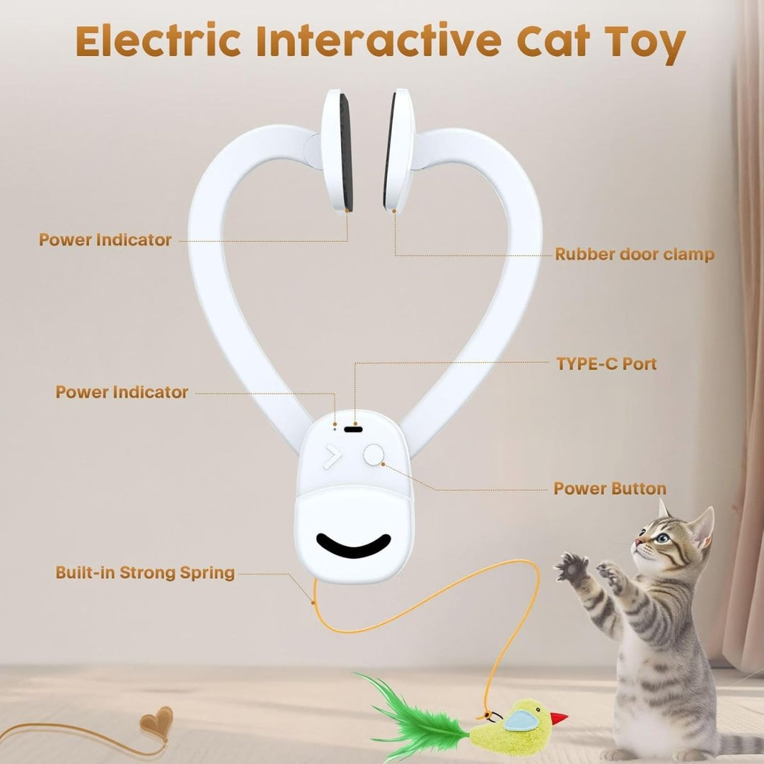 Jouet Interactif Pour Chat Volant Avec Mouvement 360° 6