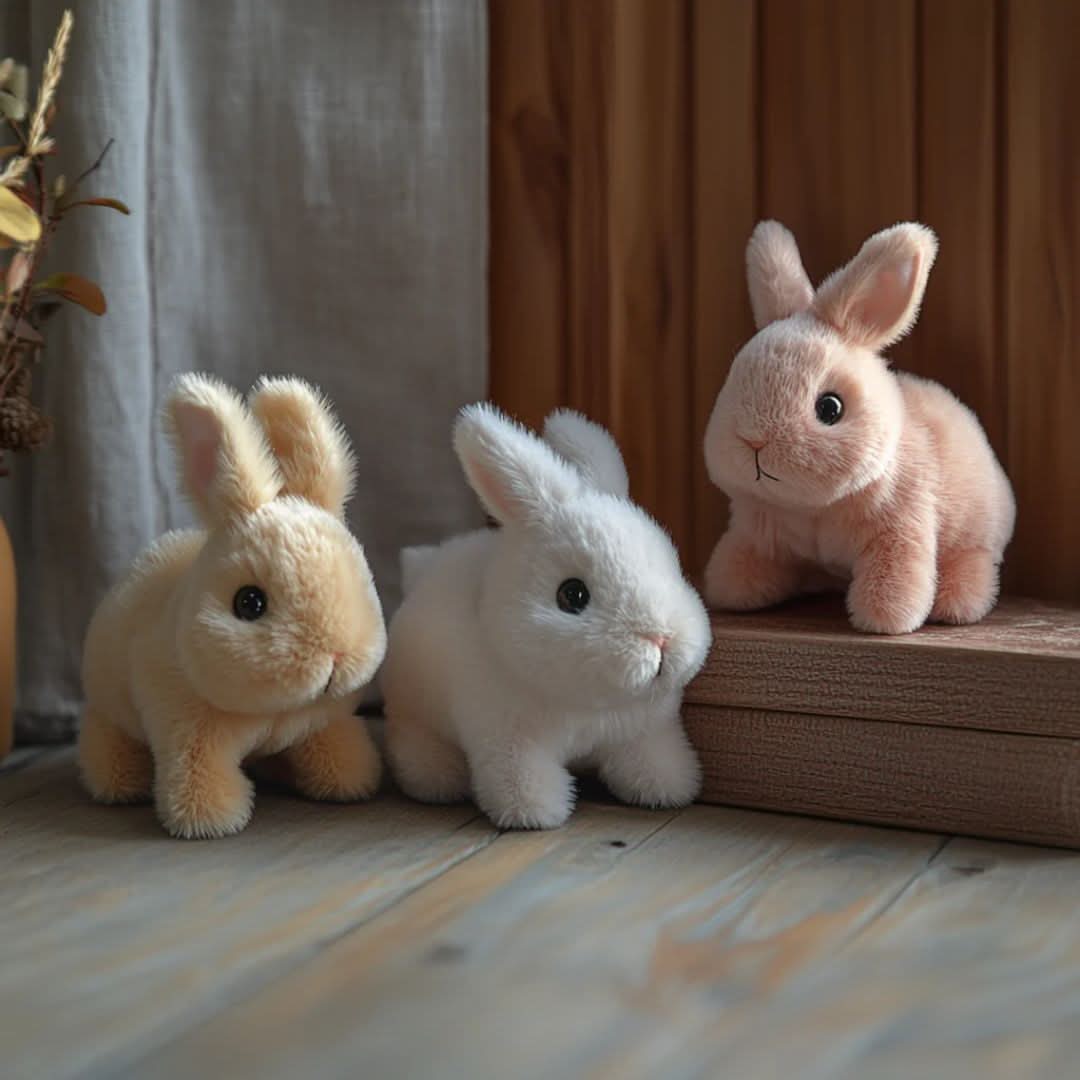 Jouet Interactif pour Enfants - Lapin Sauteur HoppiLoom 5