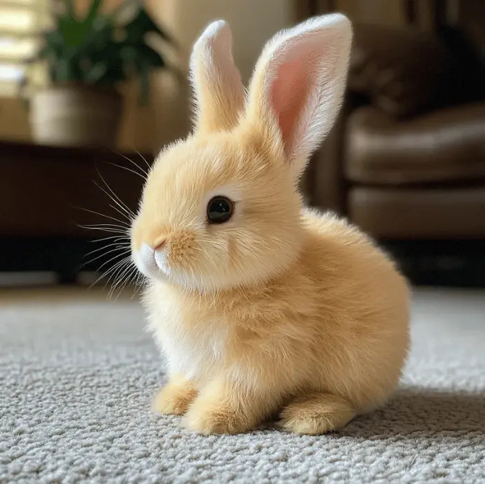 Jouet Lapin Animé Réaliste pour Enfants et Adultes 3