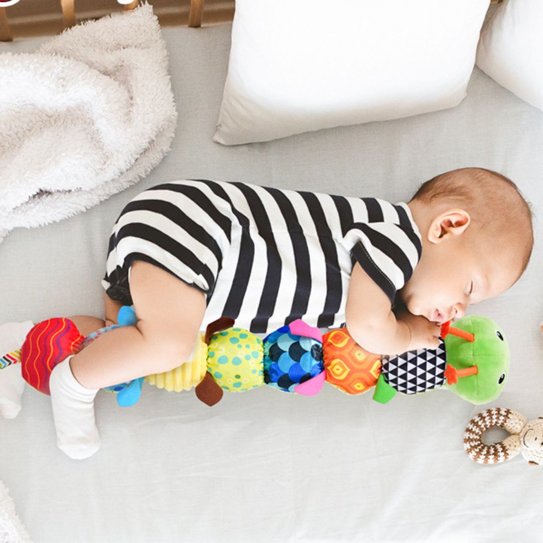 Jouet Musical pour Bébé SensaPillar Tactile et Éveillant 1