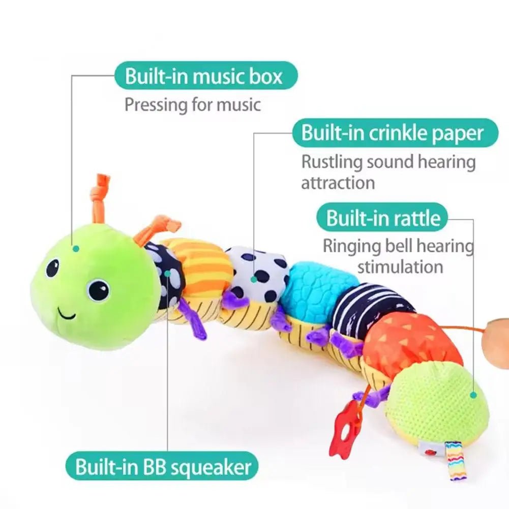 Jouet Musical pour Bébé SensaPillar Tactile et Éveillant 5