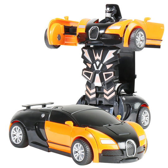 Jouet Voiture Robot Transformable Course Enfant 10