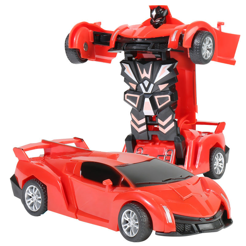 Jouet Voiture Robot Transformable Course Enfant 2