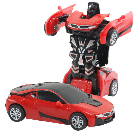 Jouet Voiture Robot Transformable Course Enfant 5