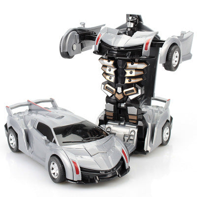 Jouet Voiture Robot Transformable Course Enfant 9