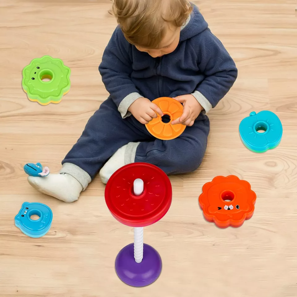 Jouet d'Empilage Coloré pour Enfants 2