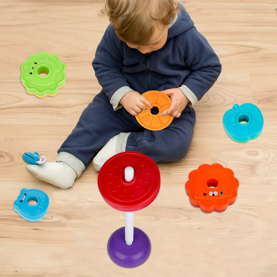 Jouet d'Empilage Coloré pour Enfants 2