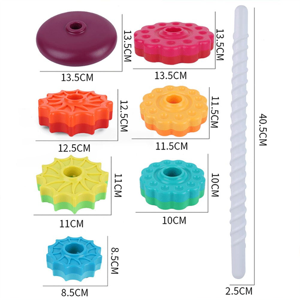 Jouet d'Empilage Coloré pour Enfants 7