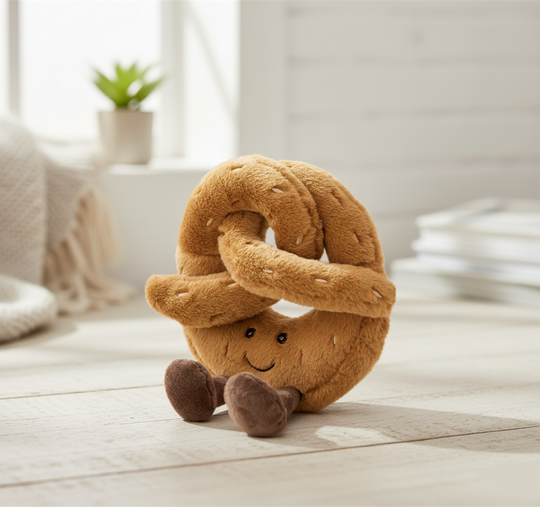 Jouet en Peluche Bretzel Croissant Toast 2