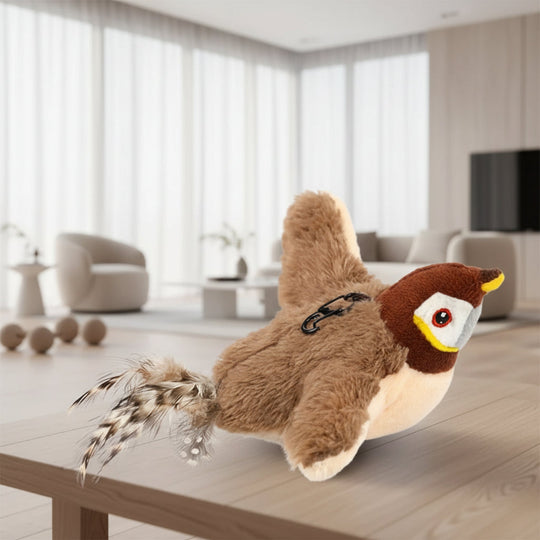 Jouet en Peluche pour Chats Actifs 0