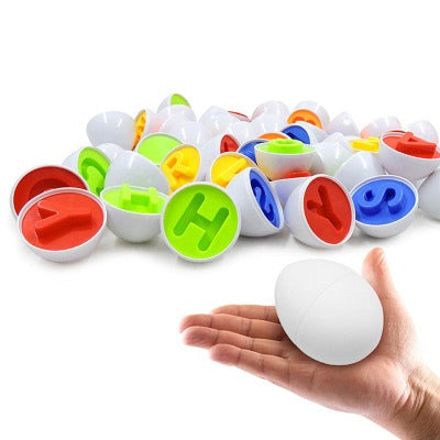 Jouets Éducatifs pour Enfants - Oeufs Géométriques Colorés 3