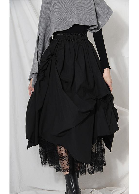 Jupe d'Été Asymétrique Patchwork Moderne 1