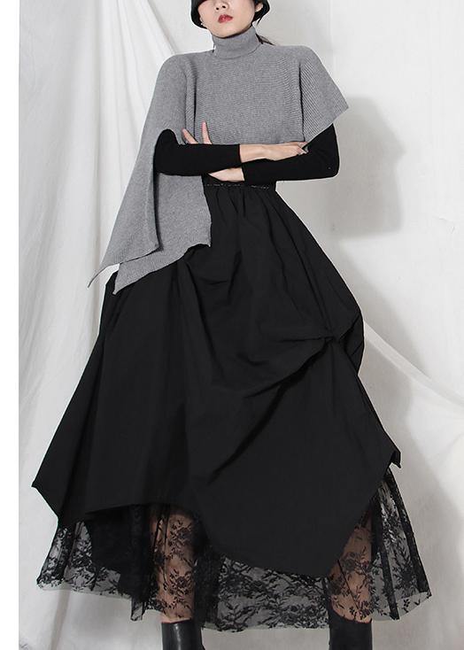 Jupe d'Été Asymétrique Patchwork Moderne 2