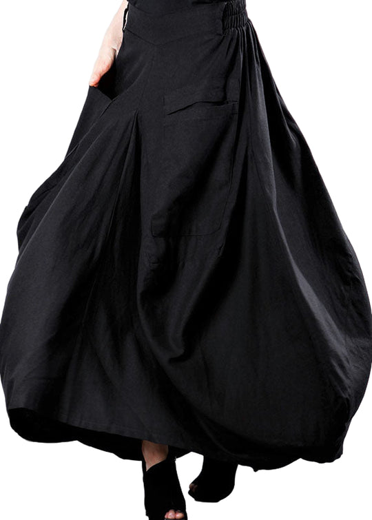 Jupe d'hiver asymétrique avec poches 0