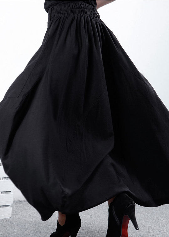 Jupe d'hiver asymétrique avec poches 3