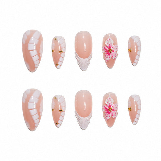 Kit Faux Ongles Varié pour Femme Accessoire Ongles Pratique 3