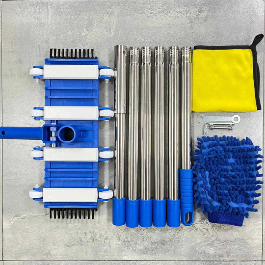 Kit Nettoyage Voiture Télescopique Multifonction pour Hommes 0