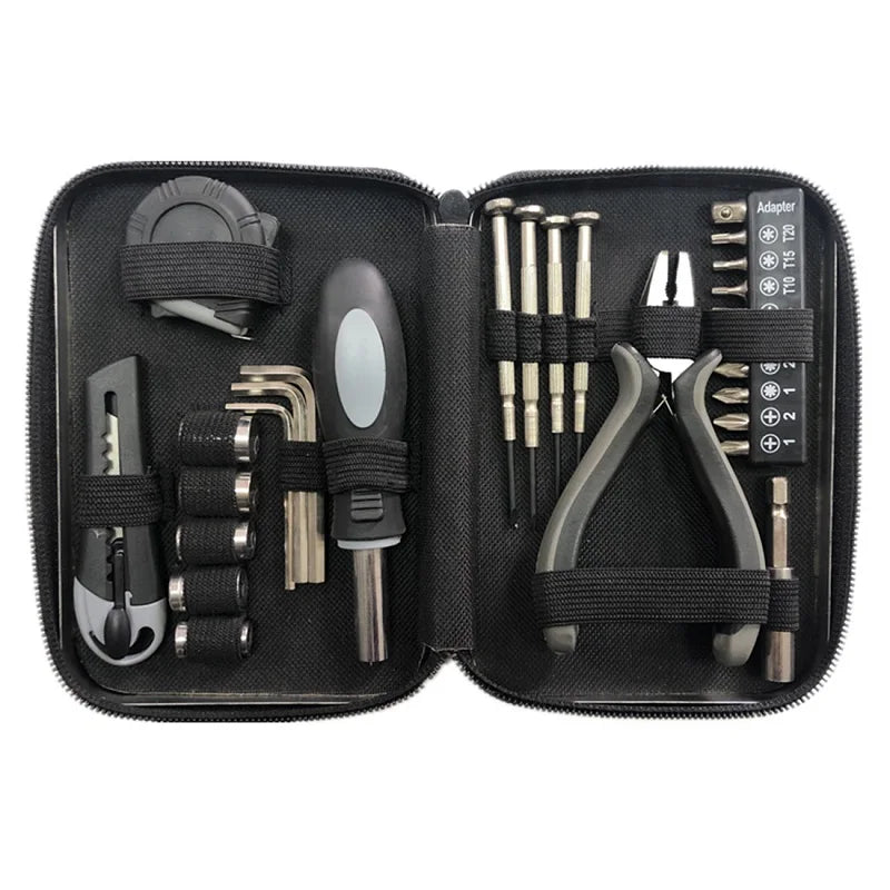 Kit Outils Multifonction 27 en 1 pour Bricoleurs et Professionnels 2