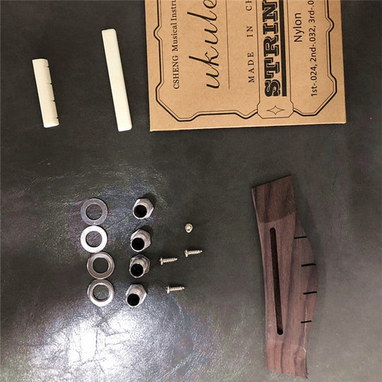 Kit d'Assemblage Ukulélé Débutant Créatif pour Adultes et Enfants 1