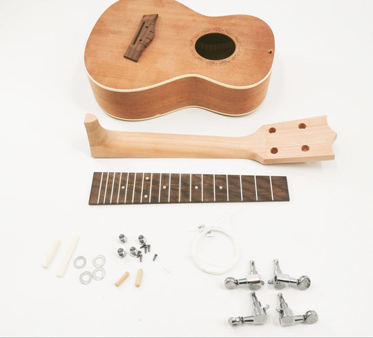 Kit d'Assemblage Ukulélé Débutant Créatif pour Adultes et Enfants 4