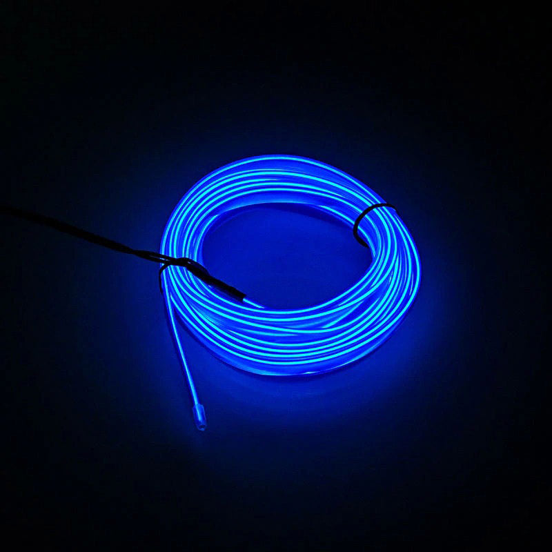 Kit d'Éclairage LED pour Voiture Futuriste avec Connexion USB 0