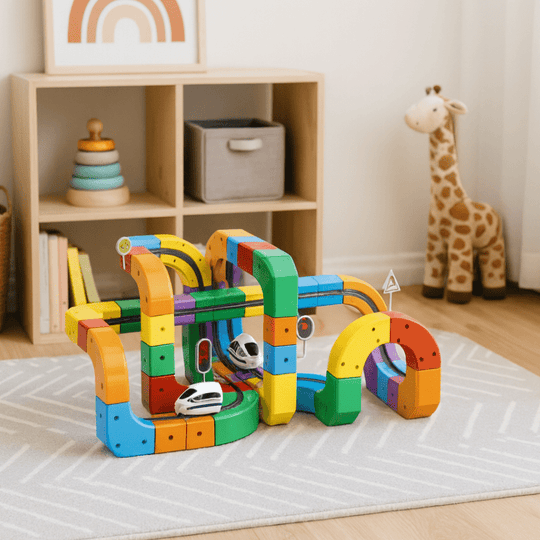 Kit de Construction Ferroviaire 3D pour Enfants 3