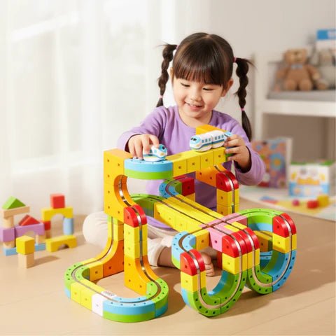 Kit de Construction Ferroviaire 3D pour Enfants 4