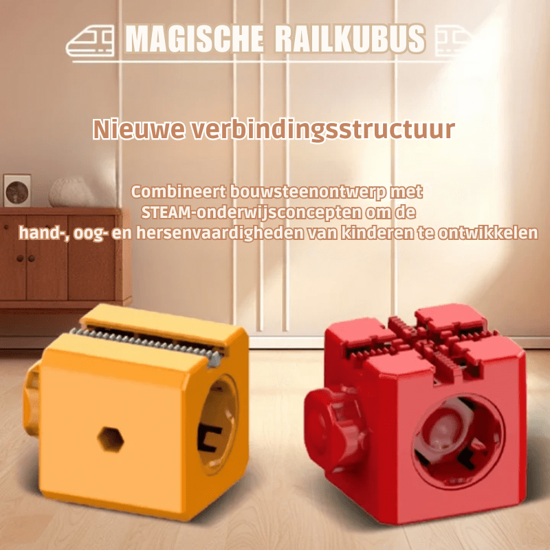 Kit de Construction Ferroviaire 3D pour Enfants 6