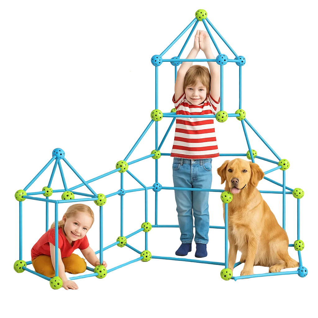 Kit de Construction Fort pour Enfants Créatif 0